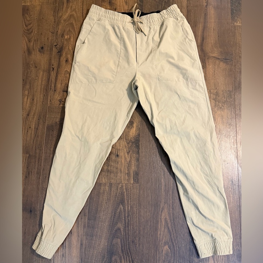 Lululemon Beige Pace Breaker Jogger Men's Athletic Pants Size Large